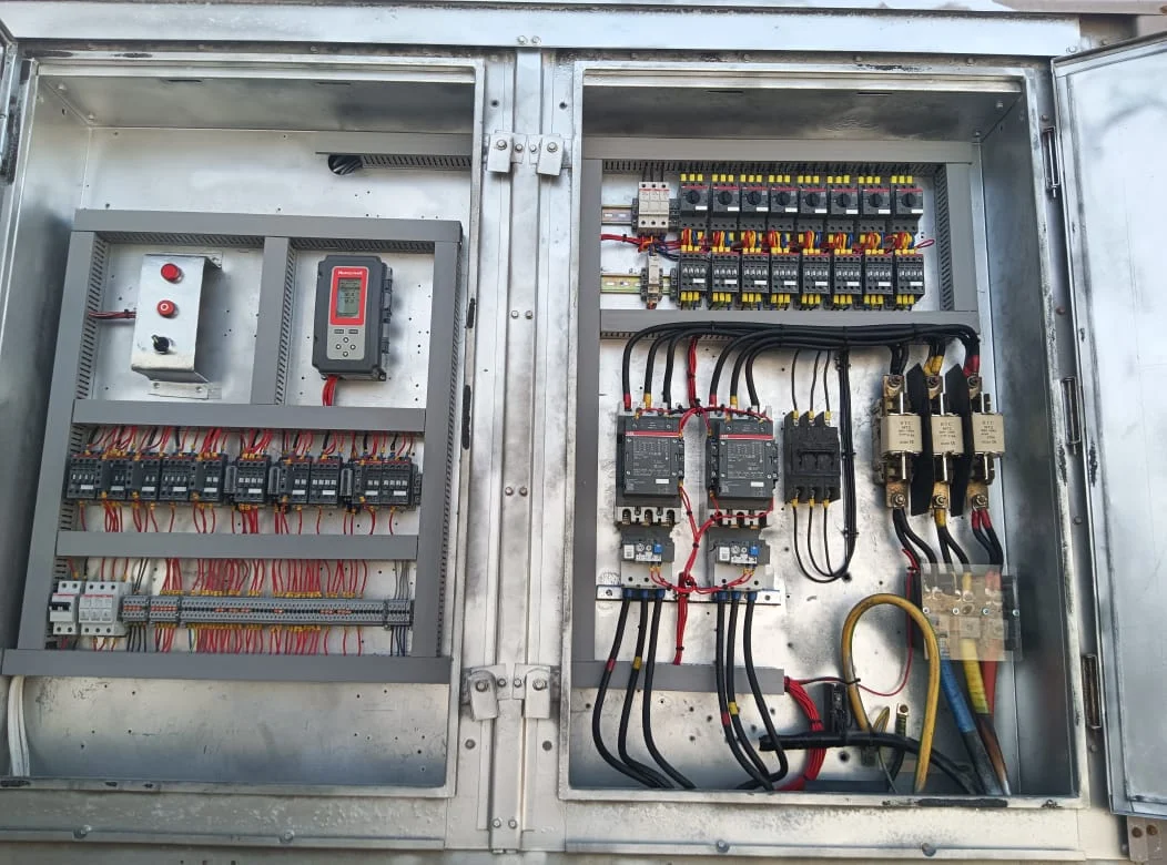 Completed chiller retrofit final inspection